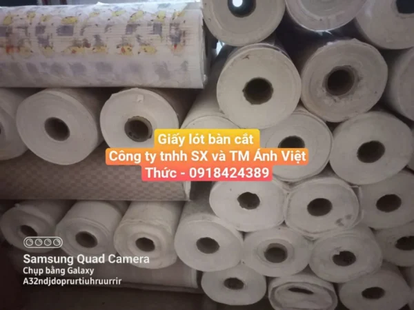 Giấy lót bàn cắt tại Nghệ An