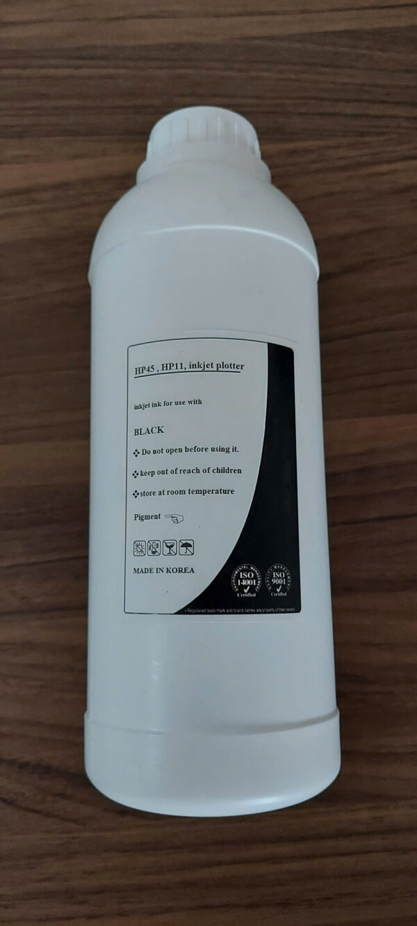 Hộp mực bơm HP45 HP11 loại 1 lít