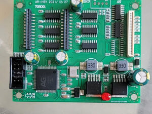 Board connect máy in sơ đồ auri