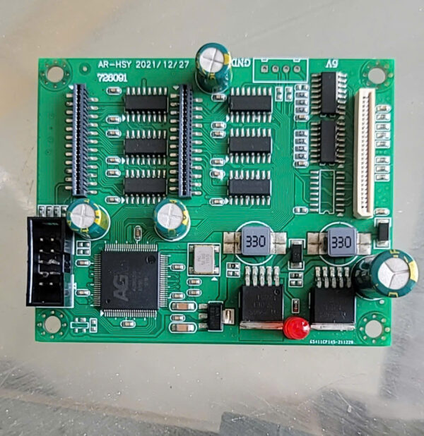 Board connect máy in sơ đồ auri