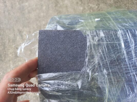 Mặt bàn nỉ máy cắt rập nhựa mica