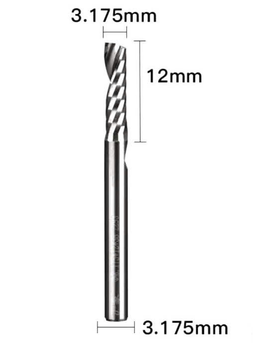 Mũi khoan tấm nhựa mica 3mm 1 Mũi khoan tấm nhựa mica 3mm