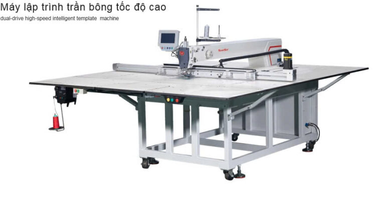 Máy may lập trình khổ lớn Sunsir 4 Máy may lập trình khổ lớn Sunsir