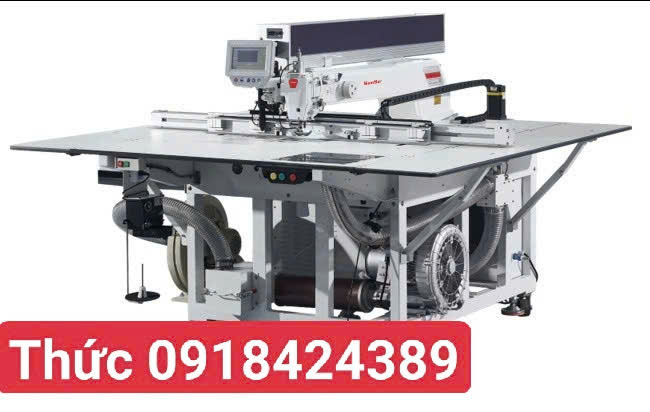 Máy may lập trình laser có hút hơi Sunsir 2 Máy may lập trình laser có hút hơi Sunsir