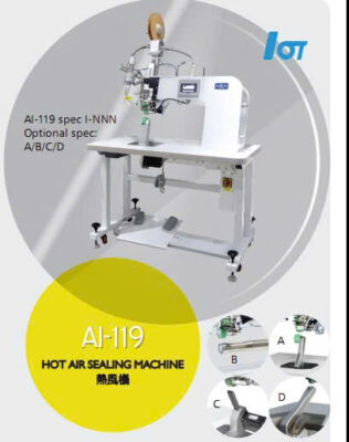 Máy ép seam dán đường may HH AI-119