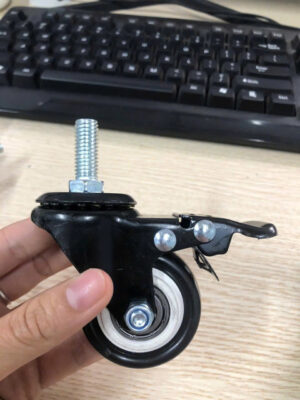 Bánh xe đẩy có khóa 4cm