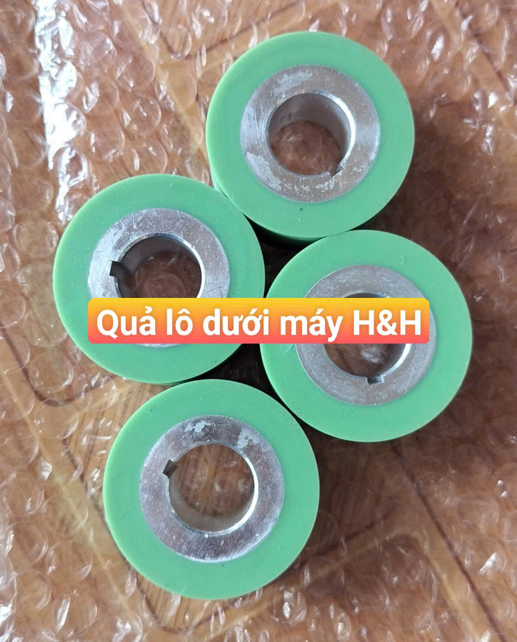 Bánh xe quả lô dưới máy ép seam HH 2 Bánh xe quả lô dưới máy ép seam HH