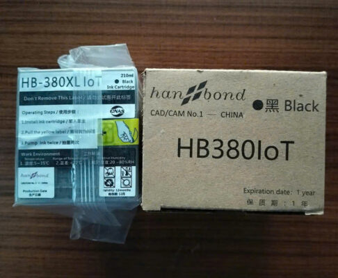 Hộp mực in sơ đồ Hanbond HB380XL LOT 210ml Black
