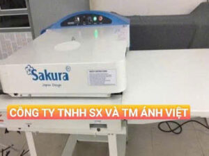 Máy ép keo ép mex Sakura khổ 450 500 600
