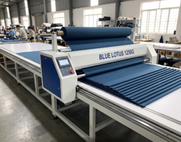 Trang chủ 53 Đánh giá máy trải vải tự động blue lotus 1250g tại Hà Nội. Thiết bị giúp xưởng may tăng tốc độ, trải vải không sức căng.