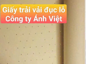 Giấy trải vải đục lỗ