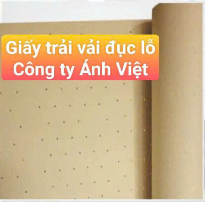 Giấy trải vải đục lỗ
