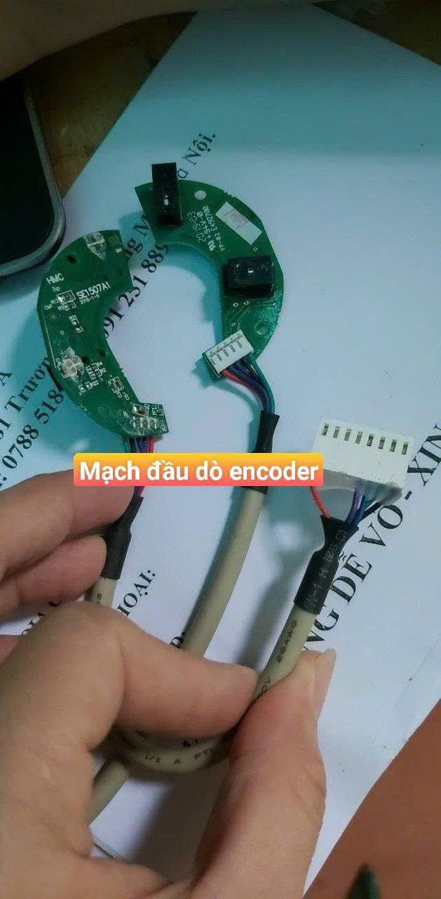 Mạch đầu dò encoder máy may công nghiệp 1 Mạch đầu dò encoder máy may công nghiệp