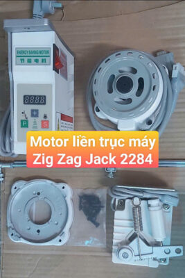 Motor liền trục máy may Jack
