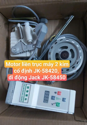 Motor liền trục máy may Jack