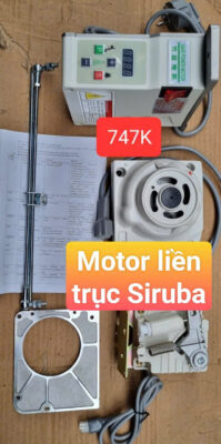 Motor liền trục máy vắt sổ Siruba 747